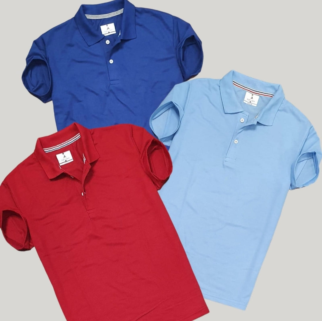 Polo Tshirt Pack Of 3