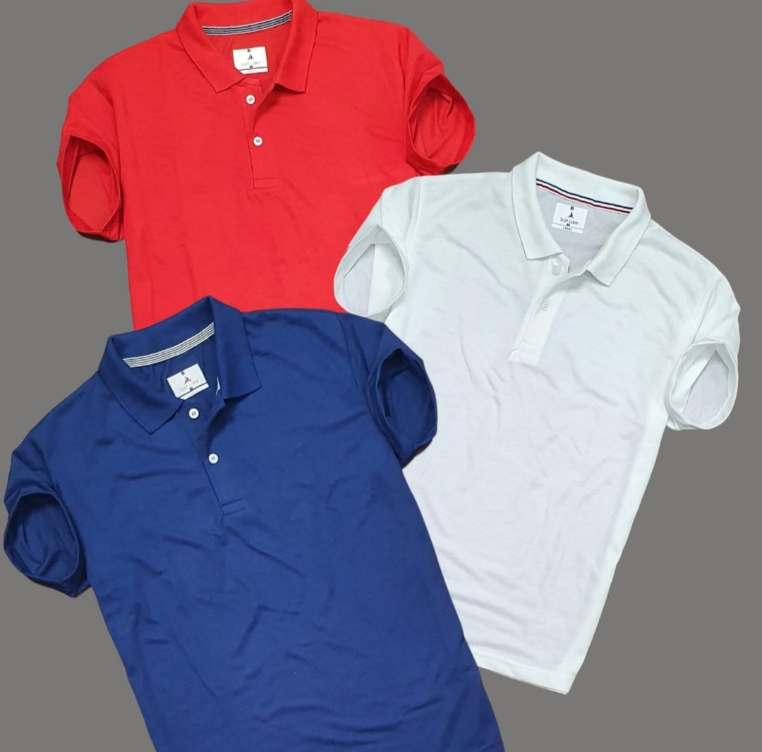 Polo Tshirt Pack Of 3