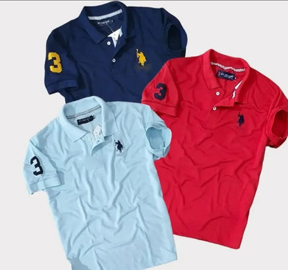 Mens Polo Tshirt Cotton Fabrics Free Cash On Delivery Available 😍 SALES