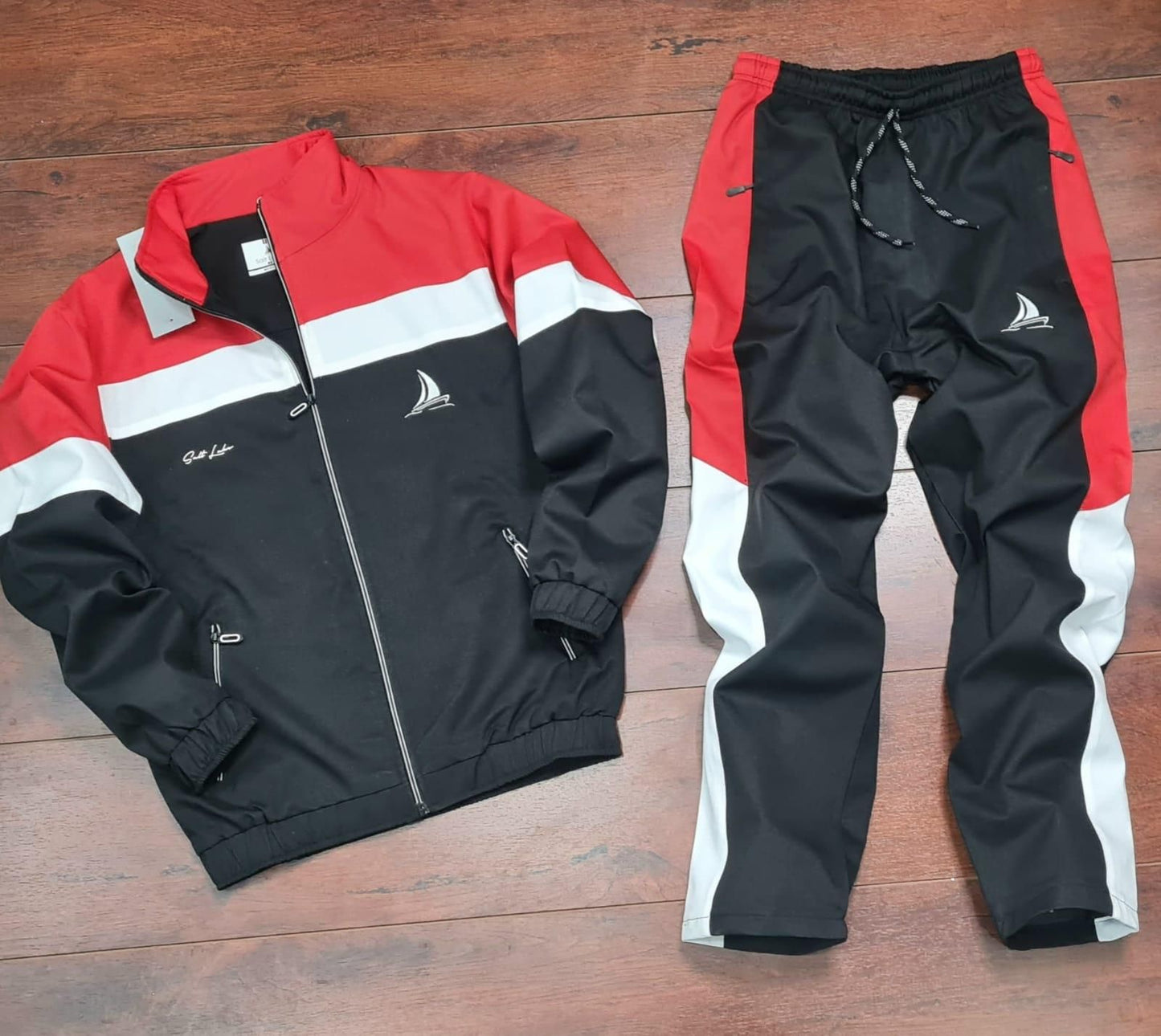 TPU Memory Color Block Full  Sleeves Regular Fit Track Suits