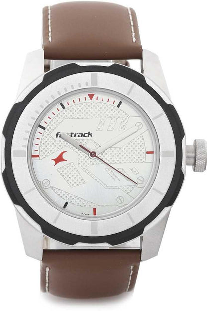 Men's Leather Copy of Fastrack Watch