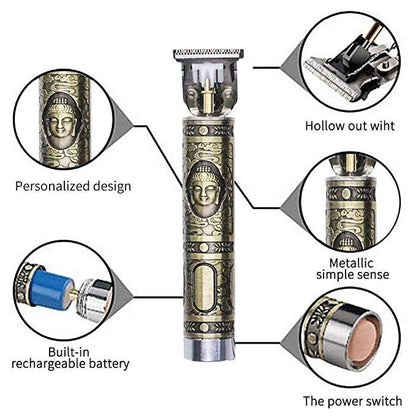 Mens Gold buddha Trimmer